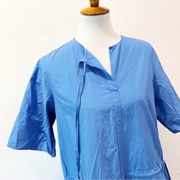 COS Asymmetrical Dress with Drawstrings Size 4 - Picture 3 of 11